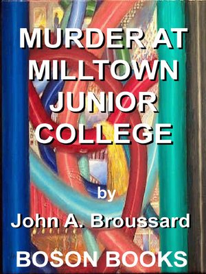 cover image of Murder at Milltown Junior College